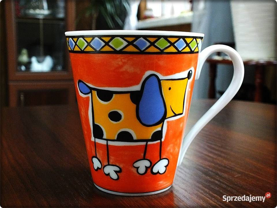 Kubek porcelanowy z pieskiem Bark Kora Żary