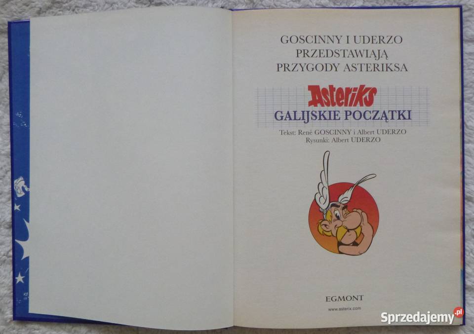 Komiks Asteriks Galijskie początki album 32 Warszawa