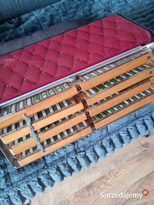 akordeon horch MUSETTE stroj francuski Kuczbork-Wieś