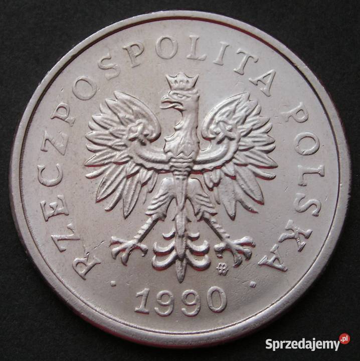 POLSKA 1 ZŁOTY 1990 Łódź