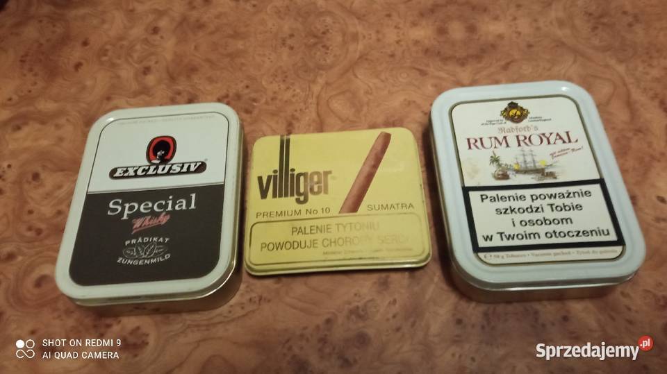 3 metalowe pudełka kolekcjonerów sprzedam Wrocław sprzedam