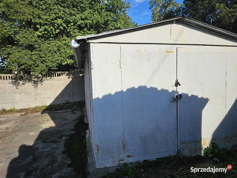 Magazyn blaszany Zgierz sprzedam