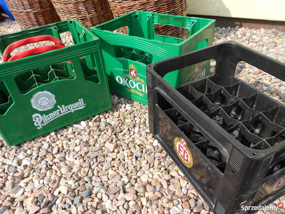 Skrzynki Transportery Piwie Plastikowe