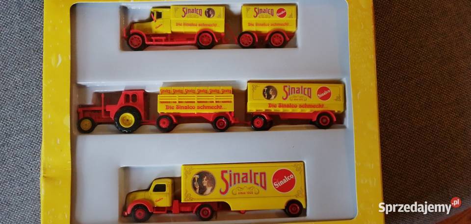 Modele Sinalco Mini Trucks Limitowana Edycja H0 Modelarstwo Wrocław