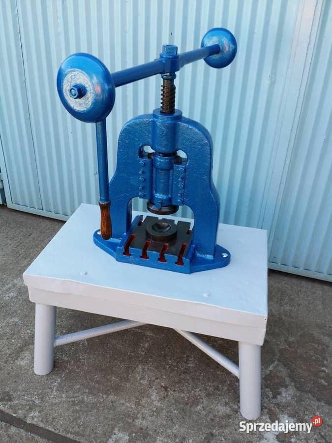 Prasa ręczna śrubowa balansowa z podstawą małopolskie Nowy Sącz