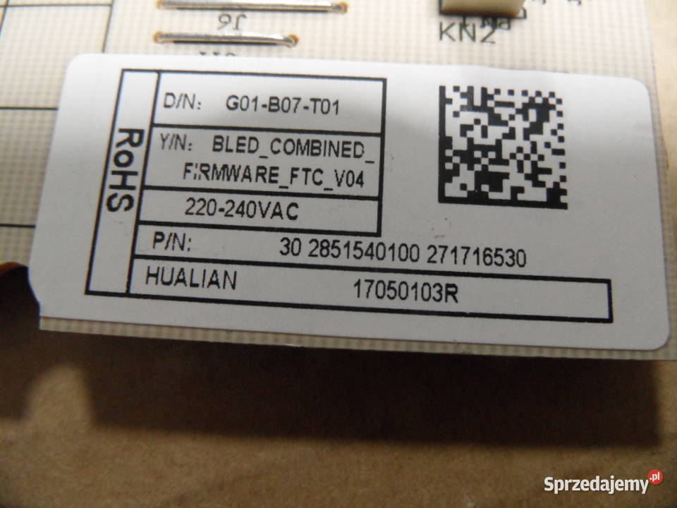 programator pralki beko SWRE6511BWW2 Radlin