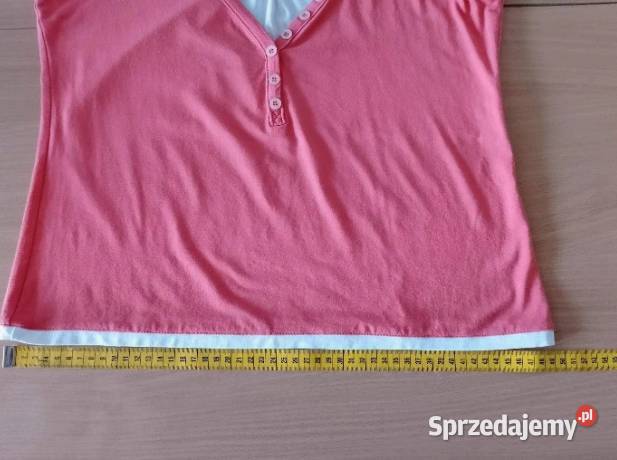 BLUZKA dekolt V rękawki motylek warstwowa Moda i Styl Poznań