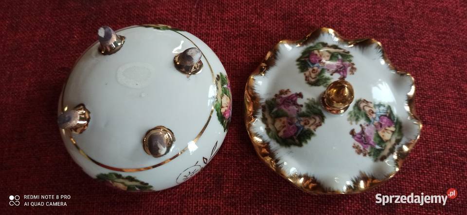 Puzderko szkatulka Ze scenami dworskimi Na 4 Gdańsk