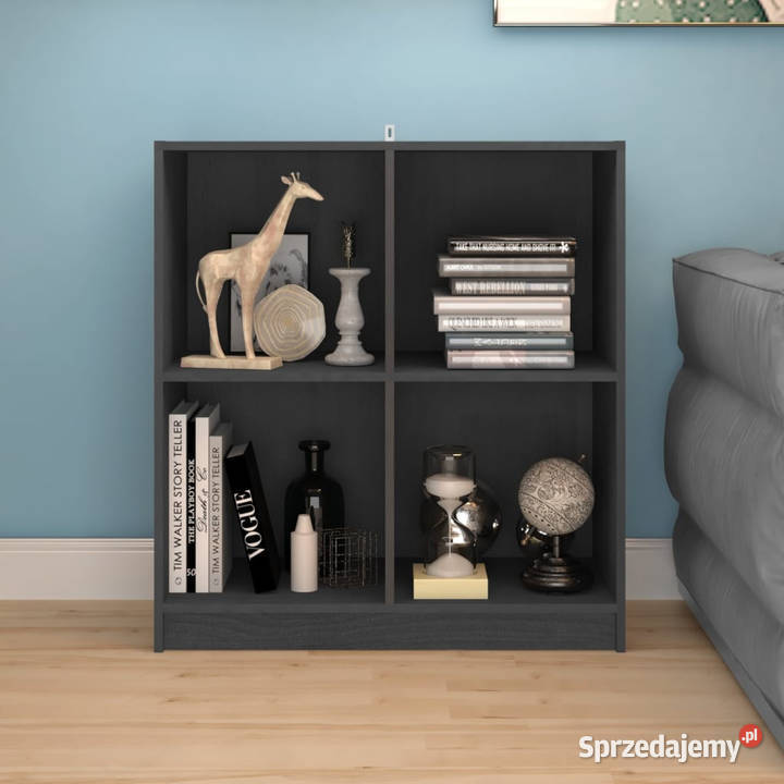 Szafka szara 70x33x76 lite drewno sosnowe mazowieckie