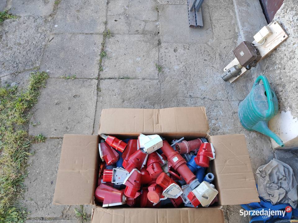 Gniazdka wtyczki 3 fazowe 63 A 32A 16A Instalacje Miedary