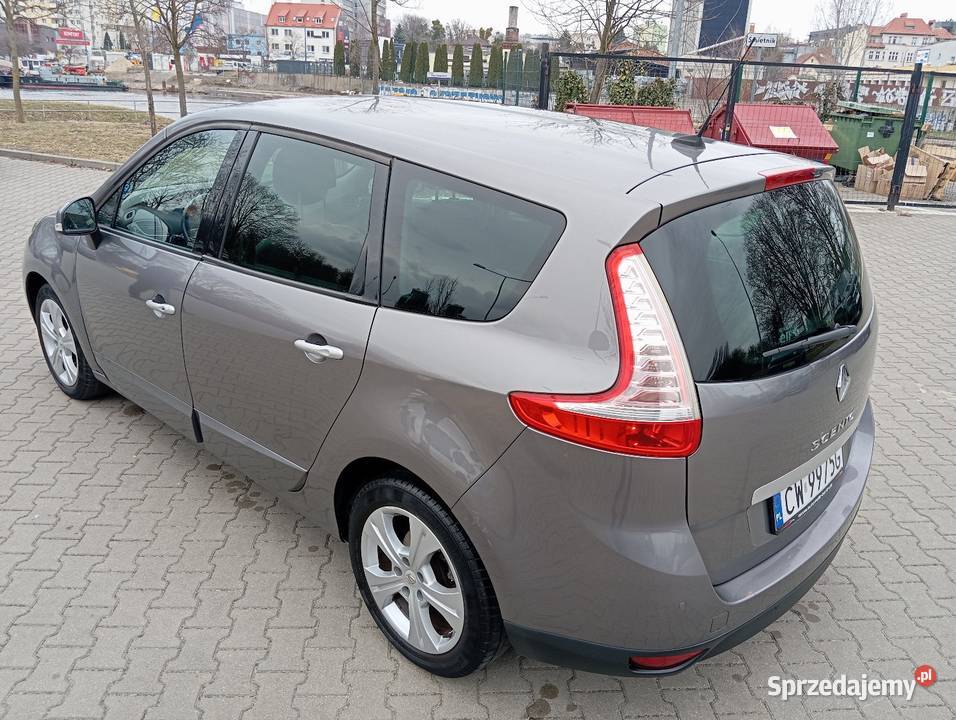 Renault Grand Scenic 14 Benzyna 2011 Wersja 7 nawigacja Grand Scenic Bydgoszcz
