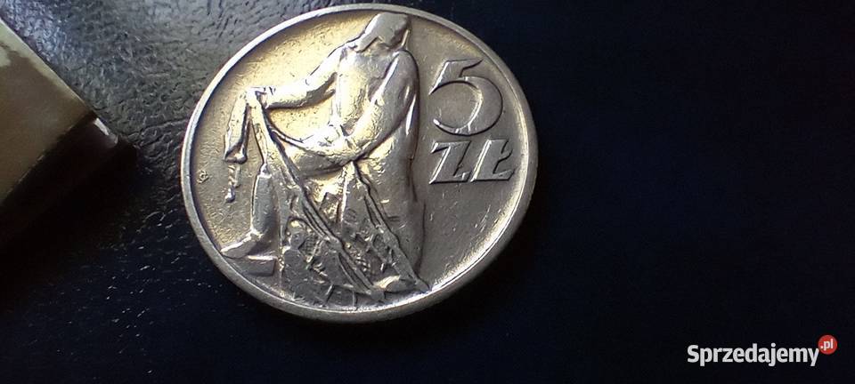 Stare monety 5 złotych 1960 Rybak PRL Polska Lesko sprzedam