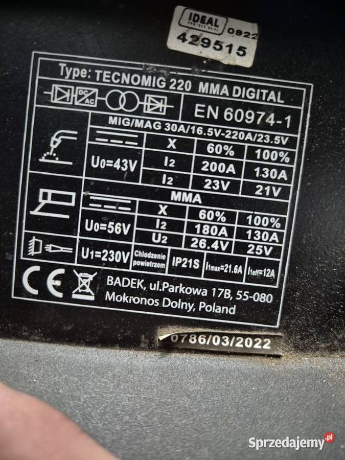 Migomat ideal 220