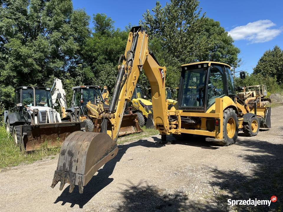 Koparkoładowarka Cat 428E 2010r Gotkowice