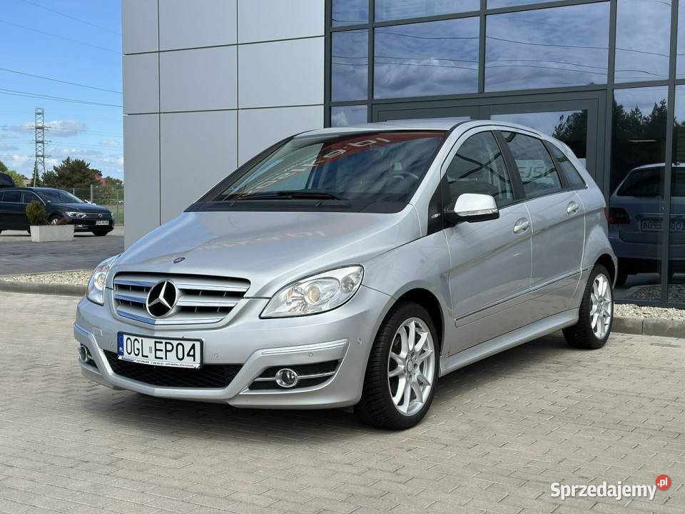 Mercedes B 180 Półskóra Klimatyzacja Czujniki autoalarm Kąty Opolskie