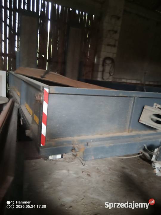 Przyczepa ciężarowa laweta ładowność 6500kg