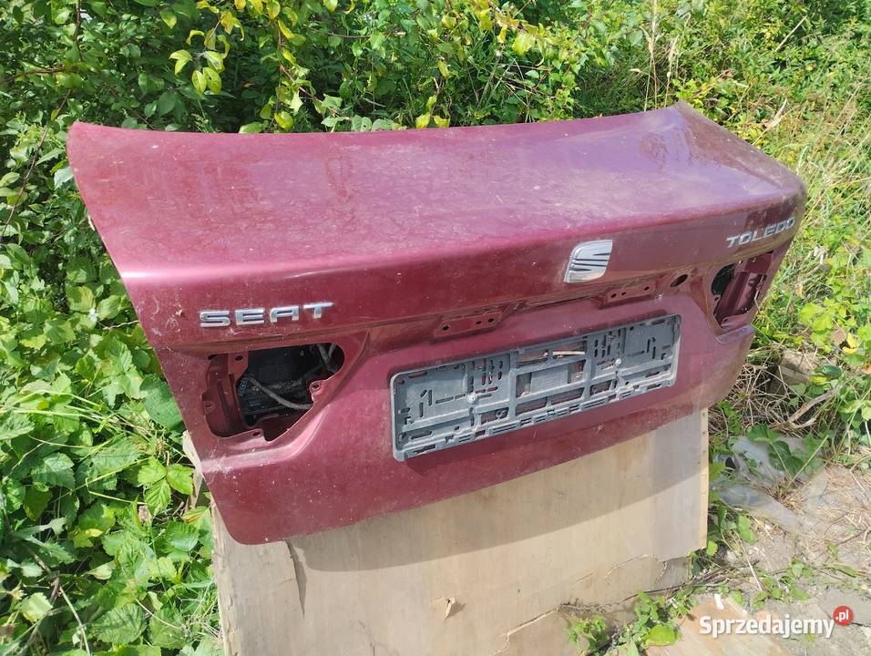 klapa bagażnika seat toledo 2 osobowe Gniew sprzedam