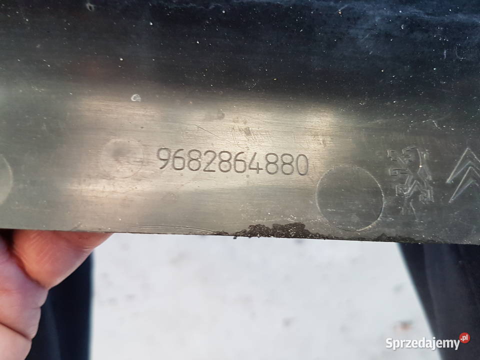 PEUGEOT 3008 I OSLONA DOLNA ZDERZAKA PLYTA wielkopolskie Turek