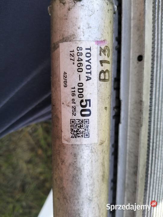 Chłodnica klimatyzacji Toyota Yaris II 1300cm3 łódzkie Łódź