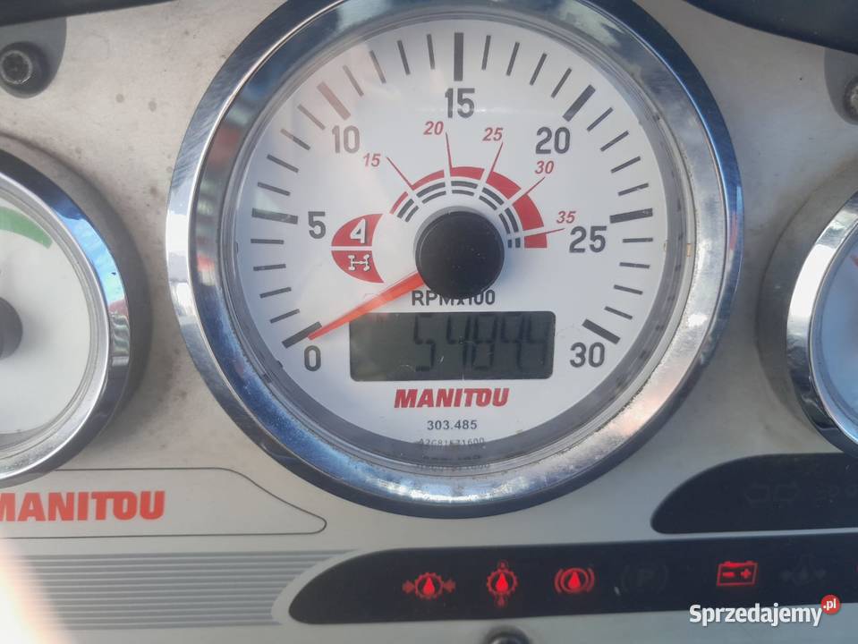 Ładowarka teleskopowa Manitou MLT 634 120 LSU nieuszkodzony Mielec sprzedam