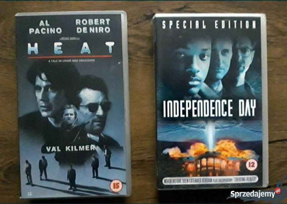 kasety VHS Heat Independent Day VHS świętokrzyskie Kielce