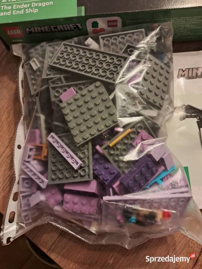 klocki lego 21264 z serii minecraft kompletne Klocki Sandomierz sprzedam
