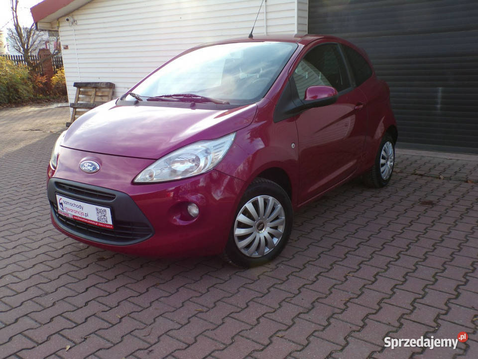Ford KA TitaniumGwarancja Klima 2010 II 2008 bordowy Mikołów