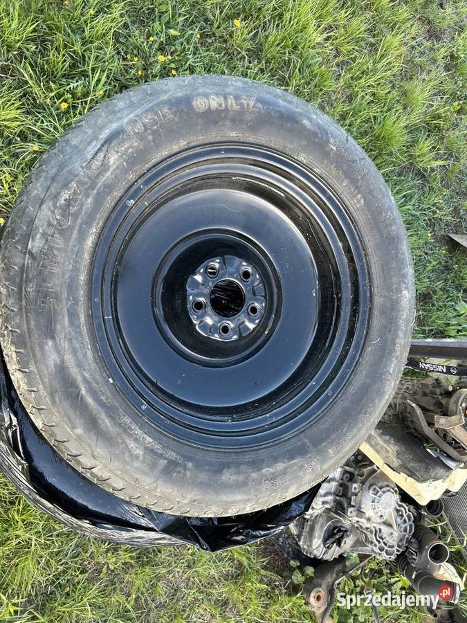 KOŁO DOJAZDOWE ZAPASOWE FELGA OPONA NISSAN