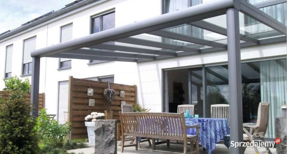 Zadaszenie tarasu z poliwęglanu pergola tarasowa