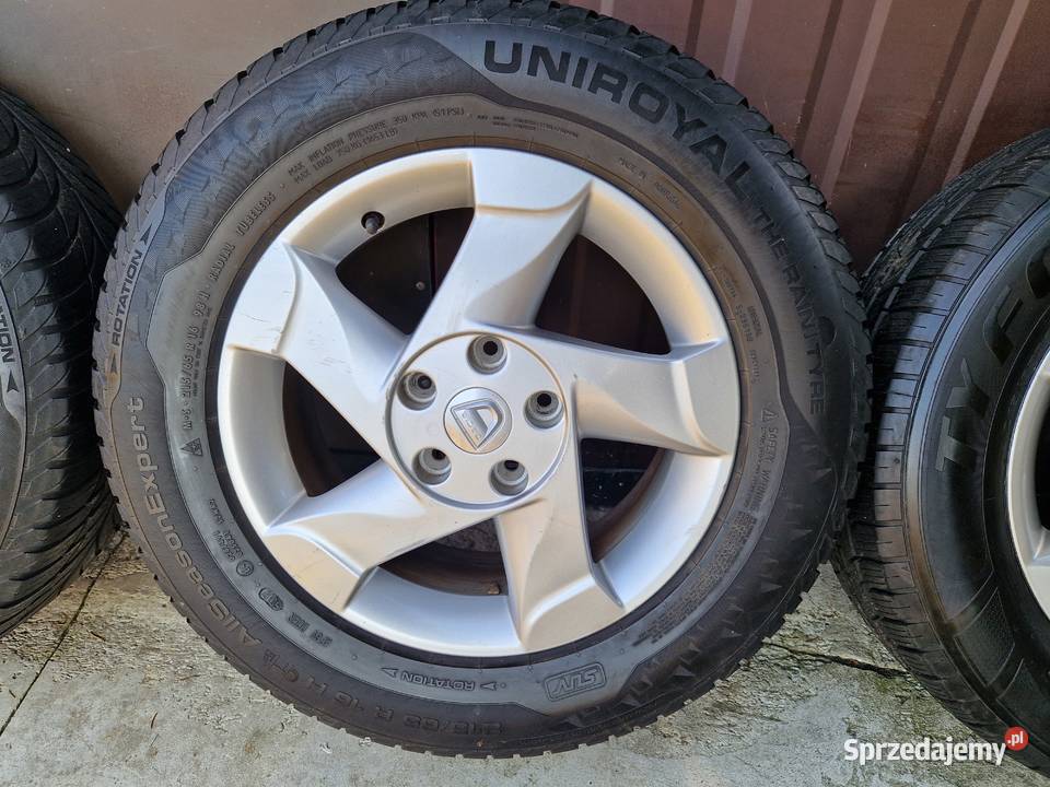Felgi Koła Dacia Duster 16 5x1143 ET50 zima Samochodowe Pińczów