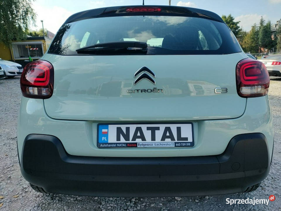 Citroen C3 Stan idealny Bezwypadek Model 2018 wspomaganie kierownicy Bydgoszcz sprzedam