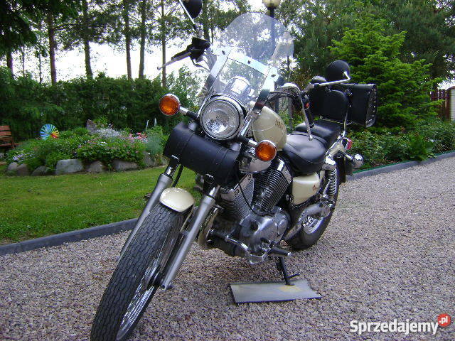 YAMAHA XV 535 szyba 4 punkt nierdzewka