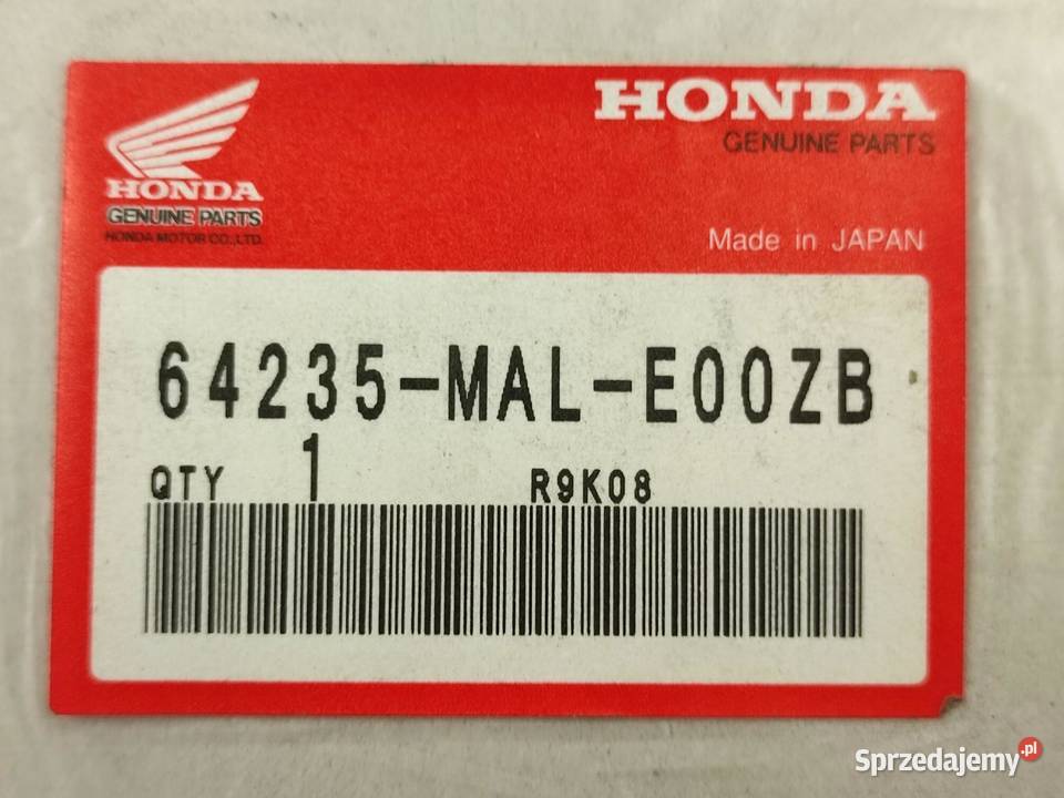 NAKLEJKA PRAWY BOCZEK HONDA CBR600F HURRICANE lubelskie