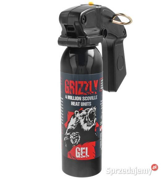 Gaz pieprzowy Sharg Grizzly Gel 4mln SHU 264 OC Trzcianka