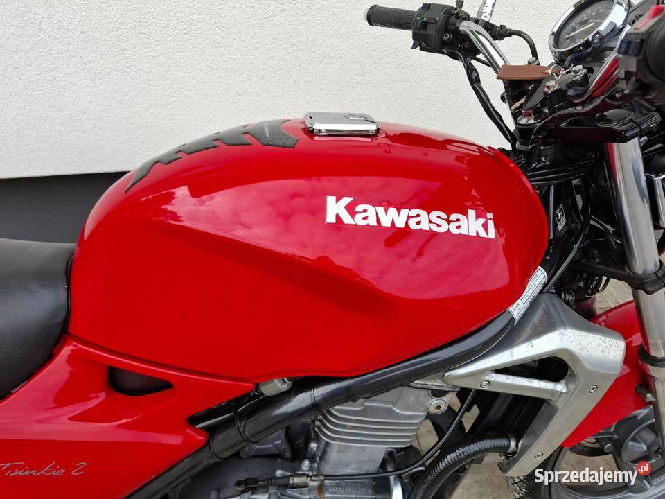 Kawasaki er 5 1999 przebieg 30 35kw A2 czerwony Chobrzany sprzedam