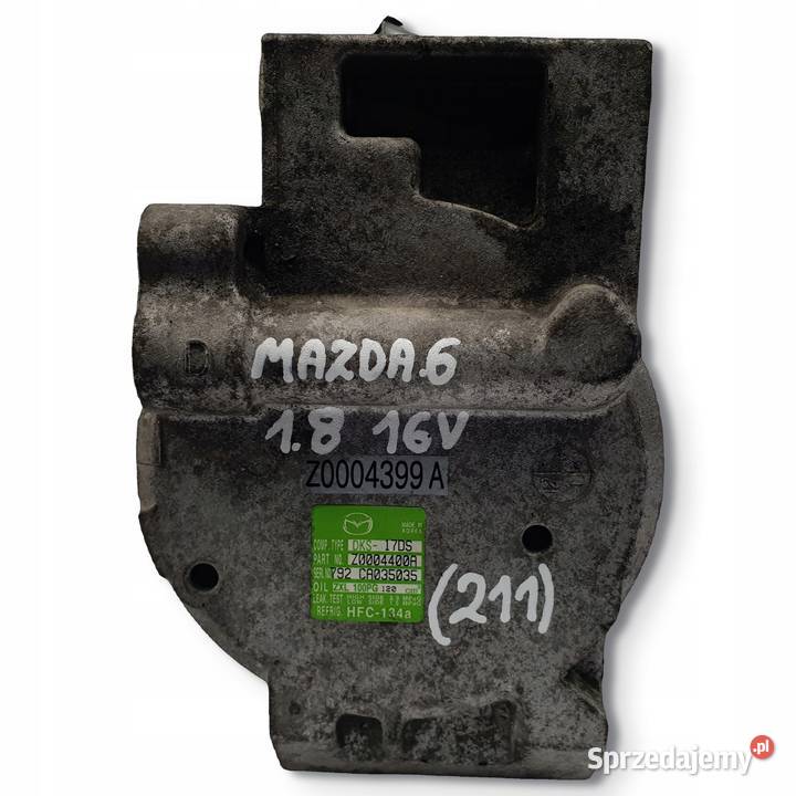 SPRĘŻARKA KLIMATYZACJI Mazda 6 II GH 18 16V lubelskie Chełm