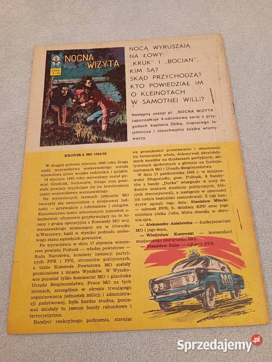 Kapitan Żbik Gotycka komnata Pierwsze wydanie w Komiksy łódzkie sprzedam