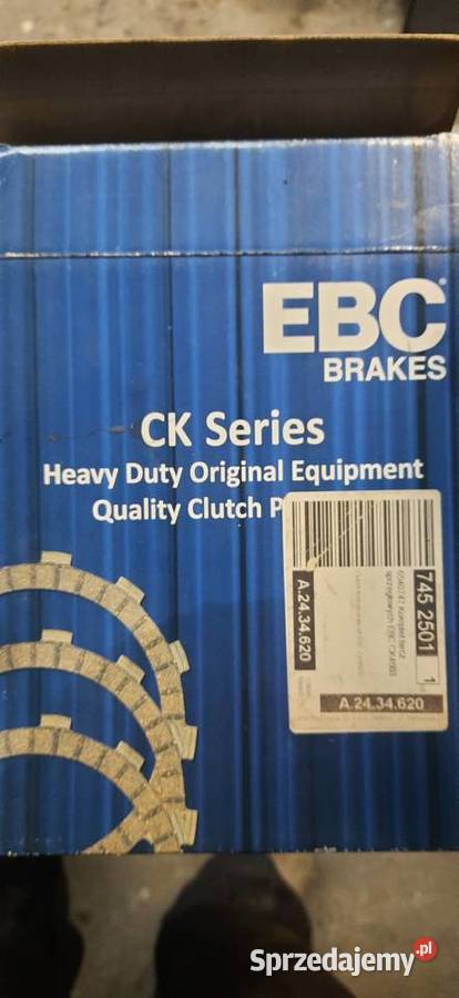 Tarcze cierne sprzęgła EBC CK4503 Warszawa