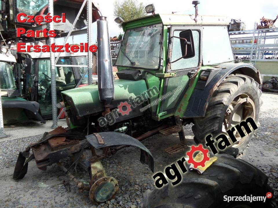 Deutz DX 90 części skrzynia biegów silnik oś Byków