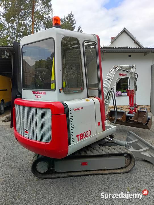 Minikoparka koparka takeuchi tb020 TB 020 nie Pakosławice sprzedam