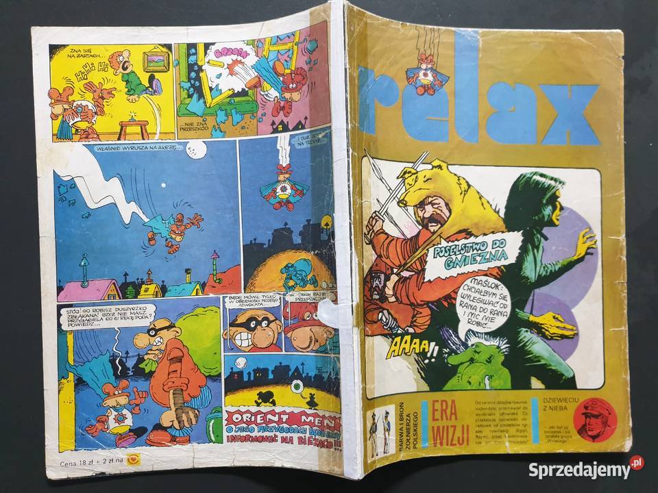 Magazyn Opowieści Rysunkowych Relax zeszyt 1 pomorskie Gdynia