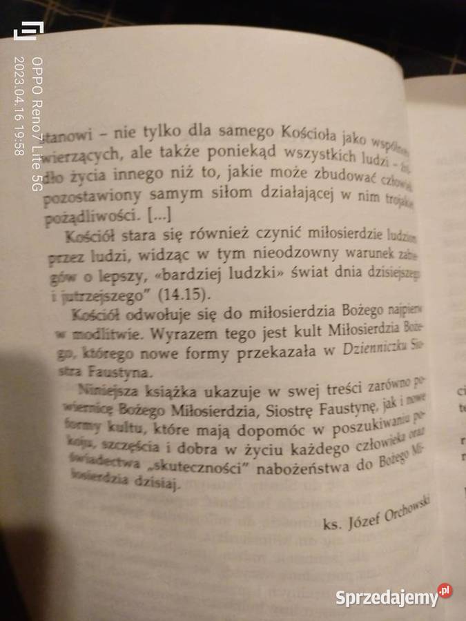 Książka Święta Siostra Faustyna i Boże wielkopolskie Leszno sprzedam
