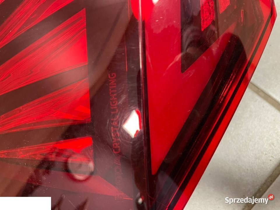 Skoda octavia IV lampa tył Led Kozubszczyzna