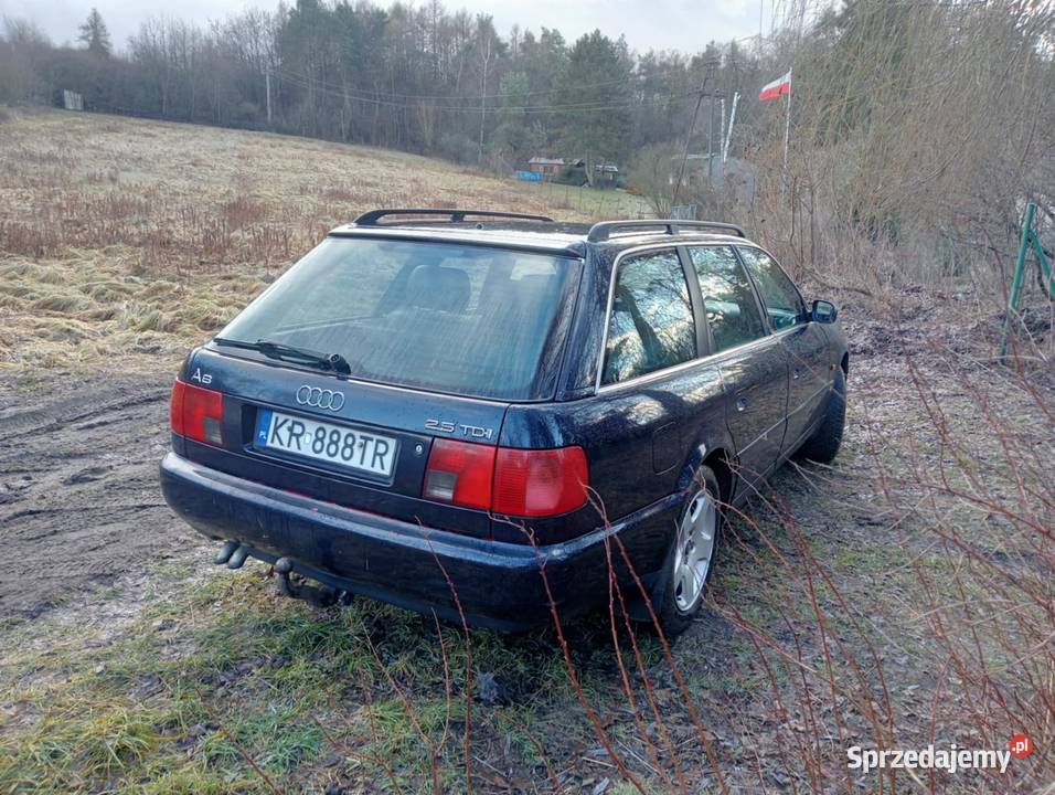 Audi A6 C4 25 TDI 140 1997 6 Biegów Jasna Skóra