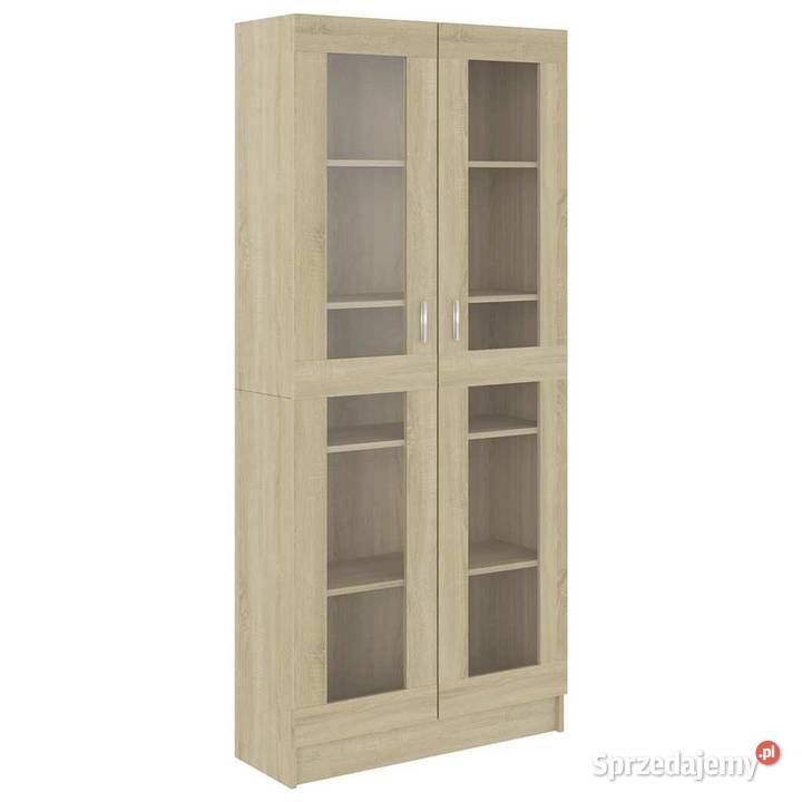 vidaXL Witryna dąb sonoma 825x305x185 SKU802771 Warszawa sprzedam