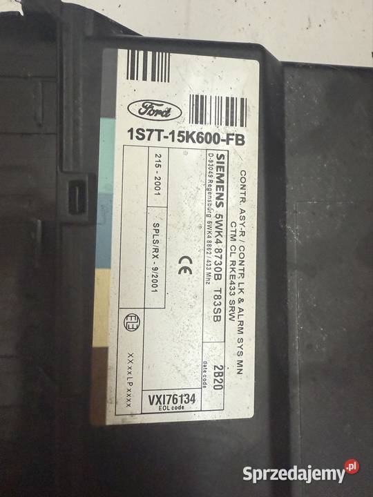 Moduł Komfortu Ford Mondeo Mk3 Ostrzeszów