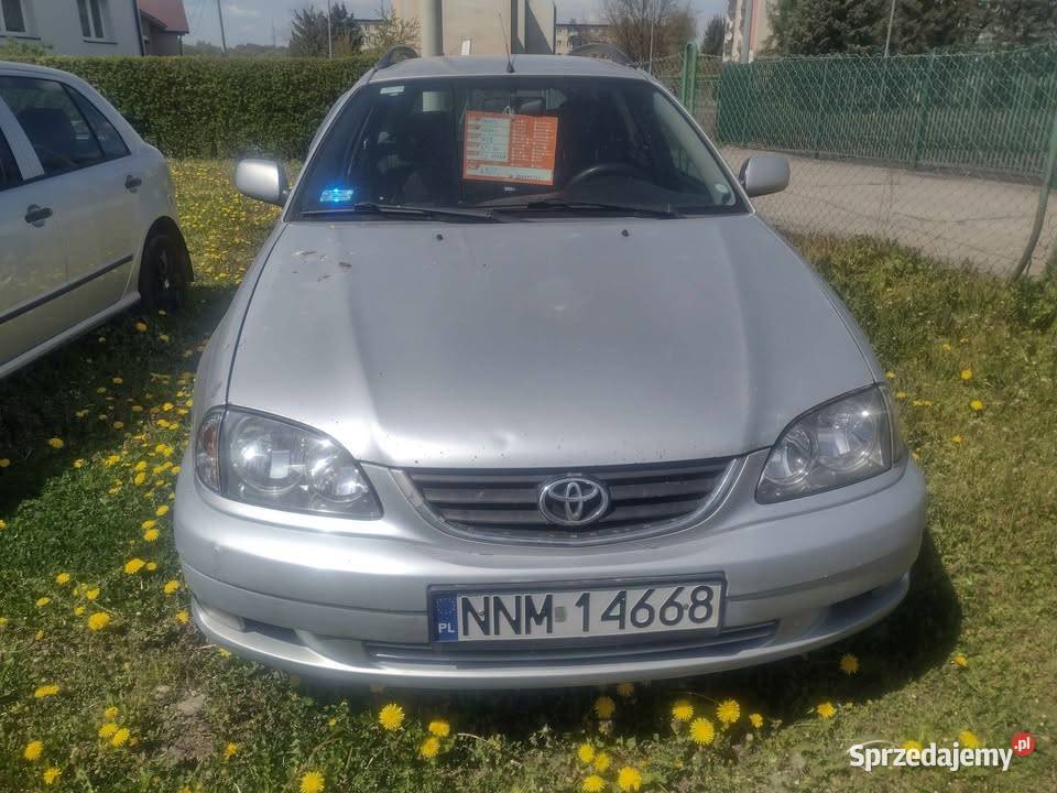 Toyota Avensis 20 Diesel 2002 Rok produkcji 2002 podkarpackie Jasło