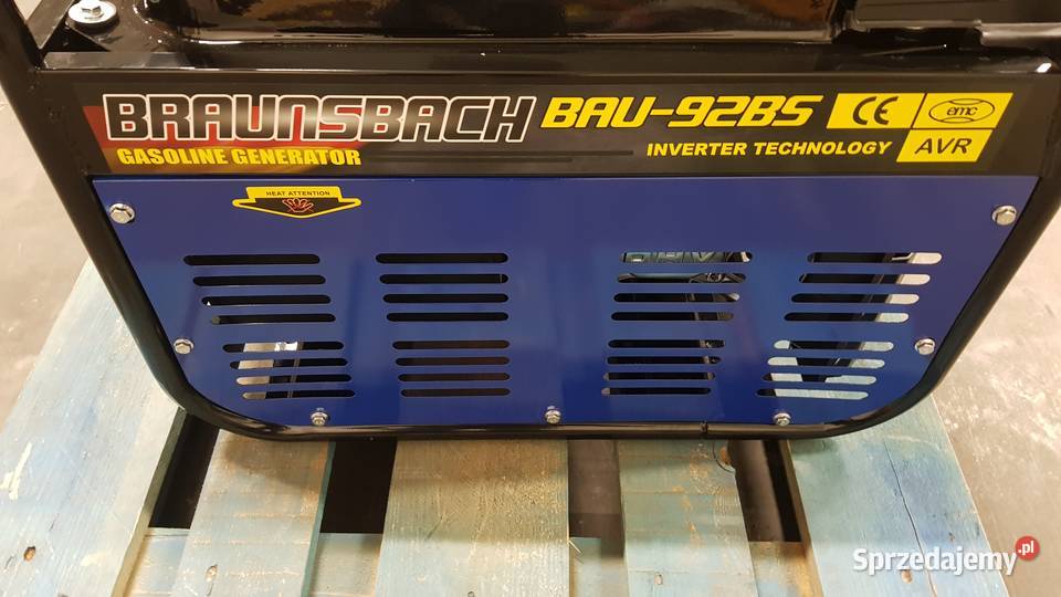 Agregat prądotwórczy generator prądu BRAUNSBACH sprzedam