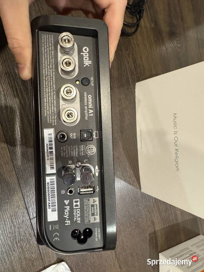 Polk Audio Omni A1 bezprzewodowy wzmacniacz WiFi śląskie Dąbrowa Górnicza