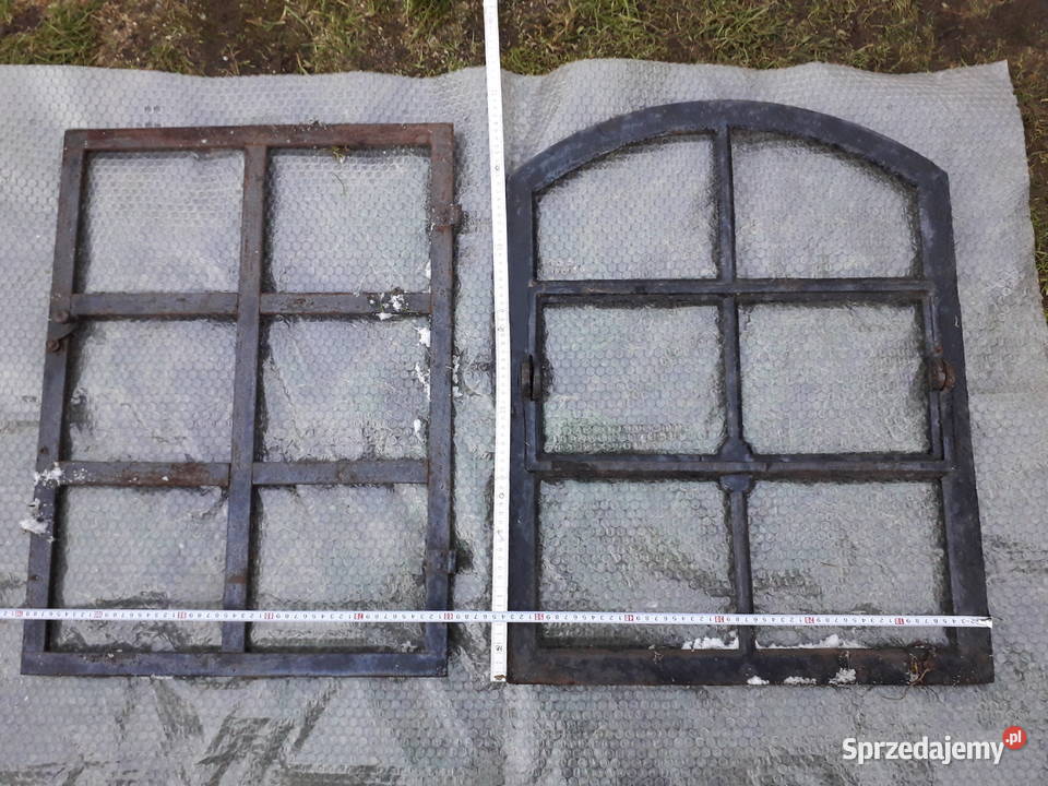 Okno żeliwne żeliwo Stare antyk Częstochowa